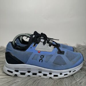 On Cloud Cloudstratus Womens Size 9 Blue Shoes Running Athletic Sneakers